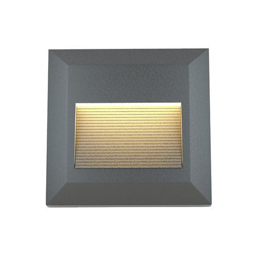 it-Lighting Salmon LED 2W 3CCT Outdoor Wall Lamp Anthracite CCT D:12.4cmx12.4cm (80201840)