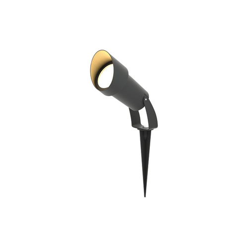 it-Lighting Shafer 1xGU10 Outdoor Spike Light Anthracite D:27cmx18cm (80600144)