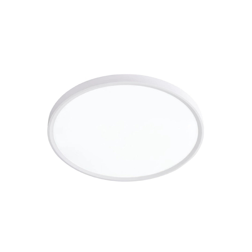 Inlight Πλαφονιέρα οροφής LED 40W 3CCT (by switch on base) σε λευκή απόχρωση D:50x2,5cm (42036-B-White)