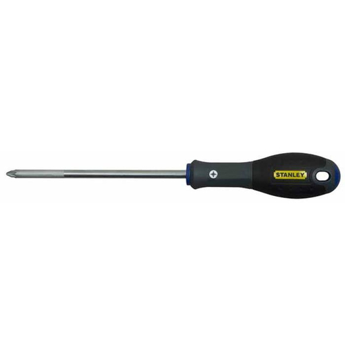 Κατσαβίδι Pozi FATMAX pz0x75mm σε blister. Ο χρωματισμός στην άκρη του κάνει ευκολότερη τη σωστή επιλογή κατσαβιδιού ανάλογα με τον τύπο της βίδας. Ο μαλακός θόλος του τελειώματος επιτρέπει γρηγορότερη περιστροφή προσφέροντας ταχύτητα και άνεση στο χρήστη. / 0-65-319