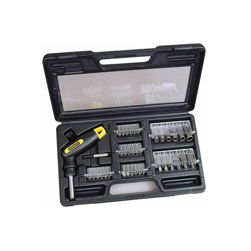 Κατσαβίδι με καστάνια σπαστό σε κασετίνα 38 τεμ. με 6 μύτες μακριές (50mm) διπλές: ίσιες 5,6,7mm, phillips Ν1,2,3, μύτες (25mm): ίσιες 5,6,7mm, philips Ph0,1,2,3, torx T10,15,2025,27,30, άλλεν 2,3,4,5,5.5,6mm, robertson No 1,2,2,  και 6 καρυδάκια:5,6,8,9,1 / 0-63-038