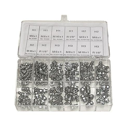 Τσοκ για γρασαδόρο σε κασετίνα 140τεμ. G 1/8" / 16090