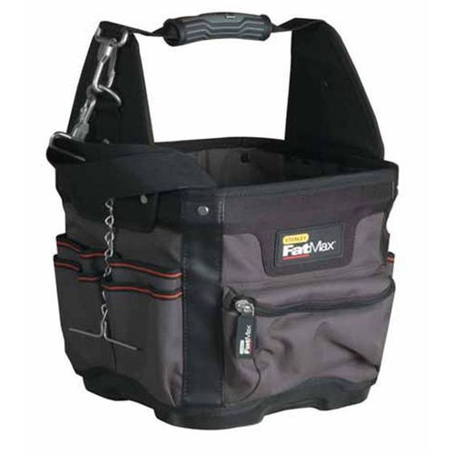 Τσάντα εργαλείων με μεταλλική υποδοχή μετροταινίας και προστατευόμενες θήκες με υποδοχές αρίδων και εξαρτημάτων στο εσωτερικό. Διαθέτει αφαιρούμενο διαχωριστικό με ζώνη για τα εργαλεία που χρησιμοποιούνται τακτικά και άνετο, υψηλής αντοχής ιμάντα ώμου. Διαστάσεις 29x29x38cm. / 1-93-952 Τσάντα εργαλείων με μεταλλική υποδοχή μετροταινίας και προστατευόμενες θήκες με υποδοχές αρίδων και εξαρτημάτων στο εσωτερικό. Διαθέτει αφαιρούμενο διαχωριστικό με ζώνη για τα εργαλεία που χρησιμοποιούνται τακτικά και άνετο, υψηλής αντοχής ιμάντα ώμου. Διαστάσεις 29x29x38cm. / 1-93-952