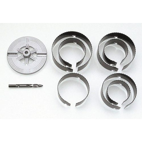 Ποτηροτρύπανο για ξύλο με 7 λάμες 68mm-121mm και βάθος 30mm / 2077-121