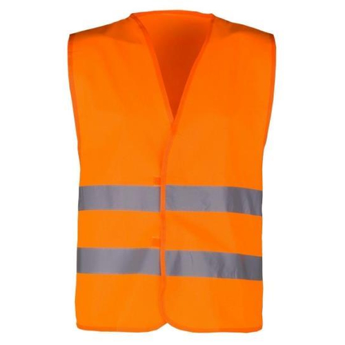Γιλέκο φωσφοριζέ πορτοκαλί one size 100% πολυεστέρας / 28400