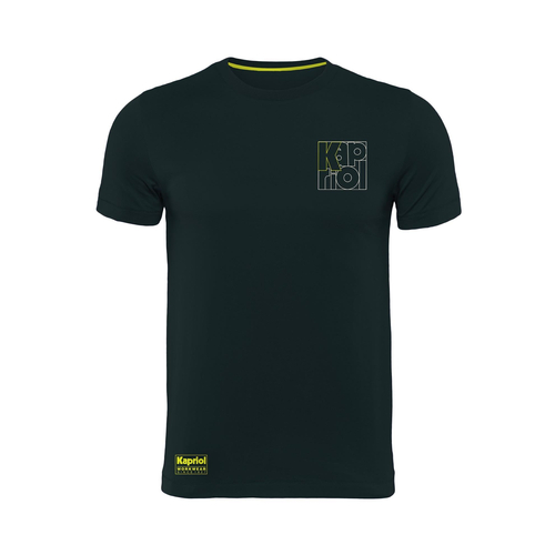 Μπλούζα t-shirt black με στάμπα kapriol 100% Βαμβάκι ΧXL / 37654