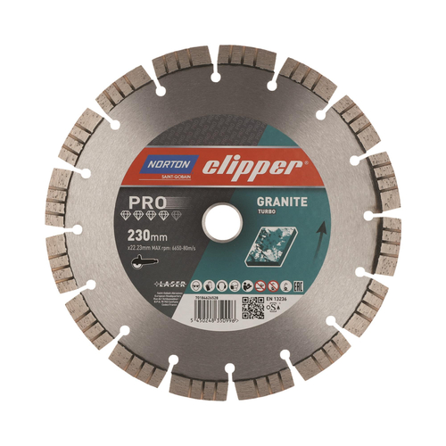 Δίσκος διαμαντέ για γρανίτη και πέτρα PRO GRANITE TURBO 230X2,4X22,23MM / 70184626528