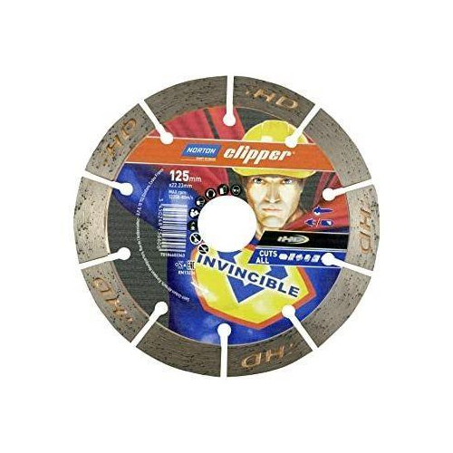 Δίσκος διαμαντέ μπετού MULTI-MATERIAL STANDARD 125X2,2X22,23mm για όλα τα δομικά ύλικα, μπετό, οπλισμένο μπετόν, πλακάκια, πέτρα και γρανίτη / 70184603343