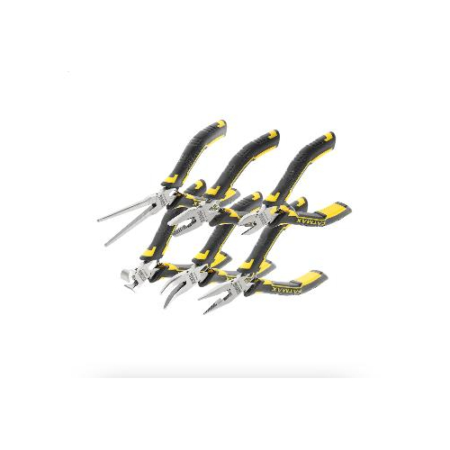 Σετ πενσικών FATMAX 6 τεμ. με πένσα, μακρύ πλατυτσίμπιδο, ίσιο μυτοτσίμπιδο, κυρτό μυτοτσίμπιδο, κοφτάκι και πλαγιοκόφτη / FMHT0-80541