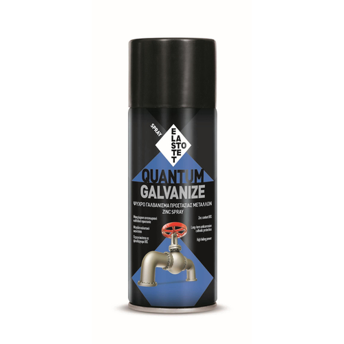 Σπρέι ψυχρό γαλβάνι 6τεμ. 400ml είναι
προστατευτικό επίχρισμα σε μορφή σπρέι, πλούσιο
σε περιεκτικότητα φυλλιδίων ψευδαργύρου
(περιεκτικότητα 99%). Προσφέρει μακρόχρονη
αντισκωριακή καθοδική προστασία σε όλες τις
σιδηρές κατασκευές. Προσφύεται ηλεκτροχημικά
στις επιφάνειες του σιδήρου ή του χάλυβα
δημιουργώντας ένα επιφανειακό φιλμ το οποίο
προσφέρει εξίσου αποτελεσματική καθοδική
προστασία (όσον αφορά στην αντοχή στο χρόνο του
φιλμ και στην προστασία από διάβρωση από άλατα)
με την εμβάπτιση του θερμού γαλβανισμού. Μπορεί
να χρησιμοποιηθεί και ως αστάρι για τις συνήθεις
βαφές. Παρουσιάζει καλή ηλεκτρική αγωγιμότητα.
Παρουσιάζει επίσης μεγάλη καλυπτική ικανότητα :
μπορεί να δημιουργήσει φιλμ πάχους 30 μικρών σε
ένα χέρι. Στεγνώνει γρήγορα και δεν κρεμάει ακόμα
και όταν εφαρμόζεται σε κάθετες επιφάνειες. Δεν
περιέχει προωθητικά που βλάπτουν το όζον. / P.00316