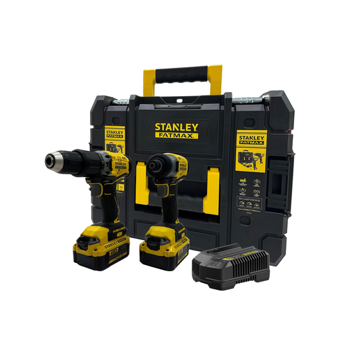 Επαναφορτιζόμενο Σύστημα 18V STANLEY® FATMAX® V20 δυο 4.0Ah μπαταριών και περιλαμβάνεται φορτιστής
Με βελτιωμένη τεχνολογία μπαταρίας, χωρίς εφέ μνήμης και ελάχιστη αυτο-εκφόρτιση, η V20 μπαταρία λιθίου είναι έτοιμη για χρήση όπου κι αν είστε και όπου κι αν η δουλειά σας πάει-και θα διαρκέσει πολύ περισσότερο.
Διαθέτει 1 x Brushless Κρουστικό Δραπανοκατσάβιδο SFMCD715 και 1 x Brushless Παλμικό Κατσαβίδι SFMCF810
Τεχνολογία Brushless κινητήρα για βελτιωμένη ισχύ και μεγαλύτερο χρόνο λειτουργίας, από ένα μικρότερο, πιο κόμπακτ κινητήρα με μειωμένο κόστος συντήρησης και μεγαλύτερη διαρκεια ζωής του εργαλείου.
Ενσωματωμένος δείκτης για την κατάσταση φόρτισης της μπαταρίας για εύκολη παρακολούθηση των επιπέδων φόρτισης της μπαταρίας.
Το Brushless Δραπανοκατσάβιδο διαθέτει πανίσχυρη κρουστική δράση κινητήρα και παρέχει μέχρι και 32,200 BPM αποδοτική διάτρηση σε δομικά υλικά και κινητήρα που παρέχει μέχρι και 1,900 RPM και ροπή 60Nm για αποδοτική διάτρηση και βίδωμα σε ξύλο, μέταλλο και πλαστικό, καθώς και 15 ρυθμίσεις συμπλέκτη για έλεγχο του βάθους οδήγησης της στερέωσης.
Το Brushless Παλμικό Κατσαβίδι διαθέτει κινητήρα που παρέχει μέχρι και 2,800 RPM, 3,500 BPM και ροπή 170Nm για μεγαλύτερες στερεώσεις και άλλες εφαρμογές υψηλής ροπής. / SFMCK461M2T-QW