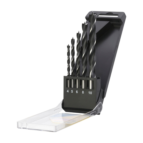 Τρυπάνι ακίδος σετ 5τεμ. (4-5-6-8-10mm) / STA56001-QZ