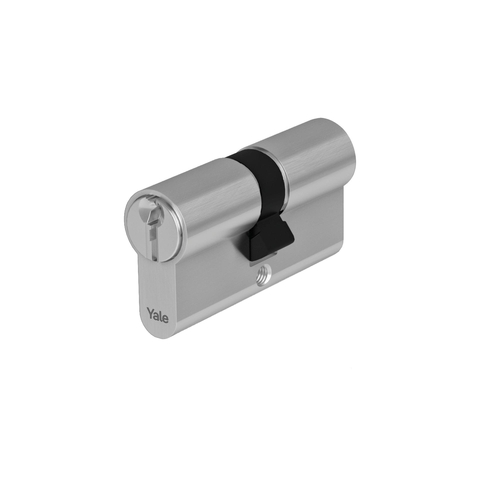Κύλινδρος ασφαλείας series 500 νικελέ με κέντρο 40x50mm/Νο90mm και 3 κλειδιά / YC051KD405003N1