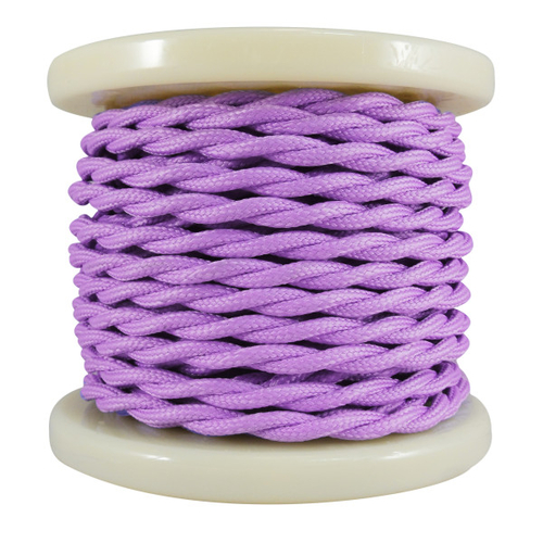 EL338001 | Textile Cable Τwist 2x0.75mm²- ρολλό 10mt – ΜΩΒ