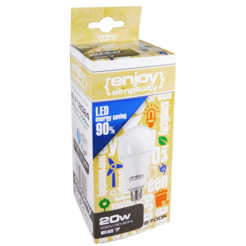El714020 | led A70|20w(>150w)ε27|4000k|2452lm|{enjoysimplicity}™