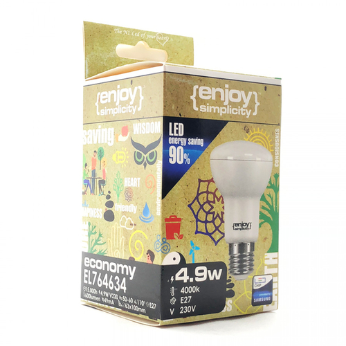 El756430 | led R50|4w(>39w)ε14|6500k|470lm|{enjoysimplicity}™