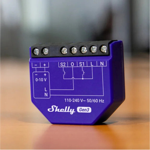 Shelly Dimmer 0/1-10V PM Gen3