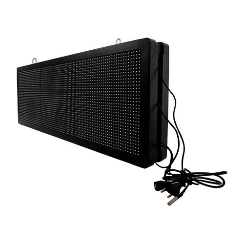 Αδιάβροχη Κυλιόμενη Επιγραφή SMD LED 230V USB & WiFi Πράσινη Διπλής Όψης 104x40cm GloboStar 90123