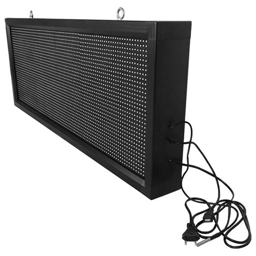 Αδιάβροχη Κυλιόμενη Επιγραφή SMD LED 230V USB & WiFi RGB Μονής Όψης 104x40cm GloboStar 90125