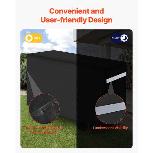 VEVOR 59 ιντσών κάλυμμα ψησταριάς Heavy Duty BBQ Gas Grill Cover Outdoor Waterproof