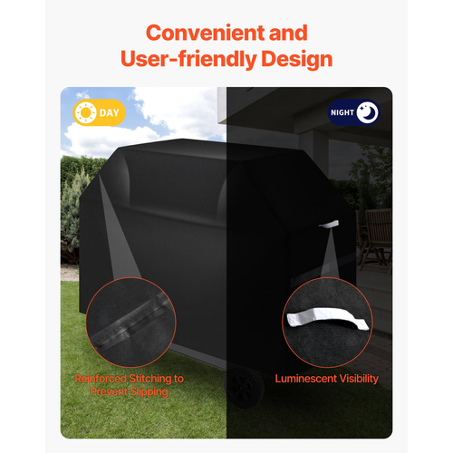 VEVOR 65 ιντσών κάλυμμα ψησταριάς Heavy Duty BBQ Gas Grill Cover Outdoor Waterproof