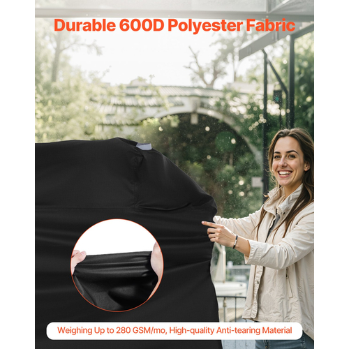 VEVOR 63 ιντσών κάλυμμα ψησταριάς Heavy Duty BBQ Gas Grill Cover Outdoor Waterproof