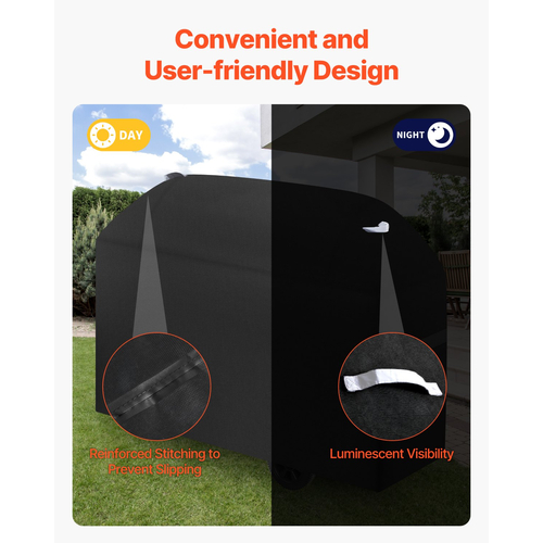 VEVOR 63 ιντσών κάλυμμα ψησταριάς Heavy Duty BBQ Gas Grill Cover Outdoor Waterproof