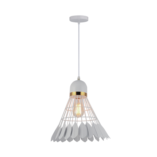 SHUTTLE ΚΡΕΜΑΣΤΟ ΦΩΤΙΣΤΙΚΟ 1XE27 ΛΕΥΚΟ