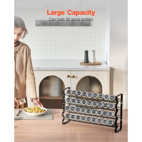 Οργανωτής VEVOR Spice Rack Organizer για Ντουλάπα Κουζίνας 18x11 in