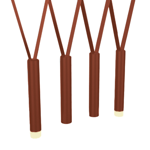 ELMARK LED PENDANT 7W 48V 3000K, ORANGE