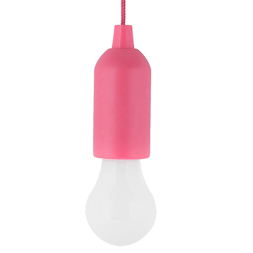 ΦΟΡΗΤΗ ΛΑΜΠΑ ΜΕ ΜΠΑΤΑΡΙΑ E-6621 1W PINK