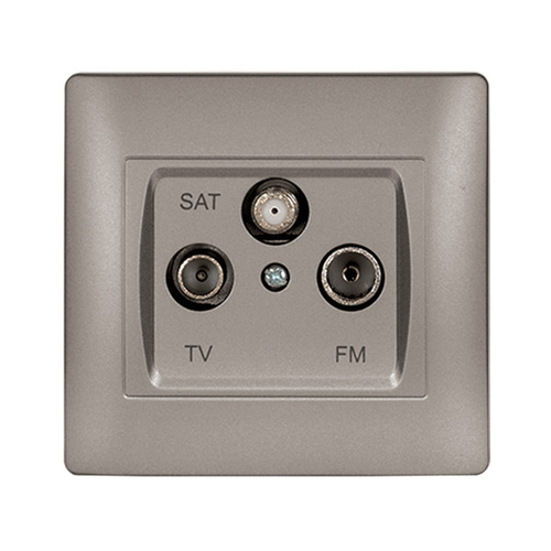 RHYME ΠΡΙΖΑ ТV+FM+SAT ΓΚΡΙ ΜΕΤΑΛΛΙΖΕ