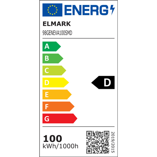 ELMARK GENEVA LED SMD ΚΑΜΠΑΝΑ 100W 5500K IP65