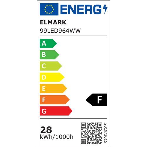 LED ΠΑΝΕΛ ECO ΣΤΡΟΓΓΥΛΟ ΧΩΝΕΥΤΟ 28W 2700-3000K