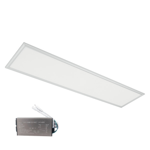 LED ΠΑΝΕΛ 48W 4000K 295X1195MM UGR<19+ΜΠΑΤΑΡΙΑ ΑΣΦΑΛΕΙΑΣ