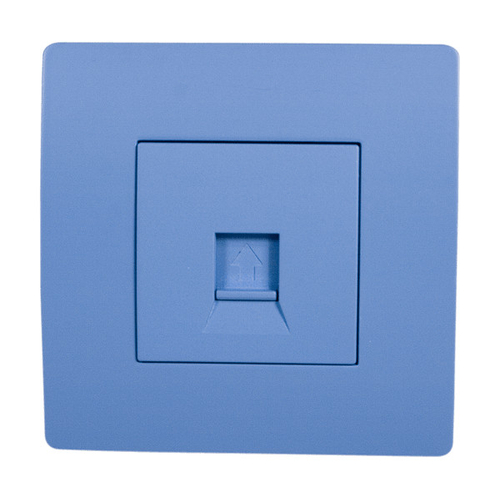 EL BASIC TZ112 COMPUTER LINE SOCKET BLUE-OLD