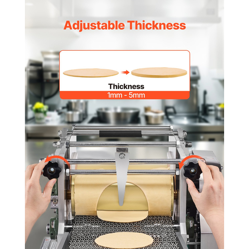 VEVOR Electric Tortilla Maker Automatic Corn Tortilla Making Machine (4 + 6 in)