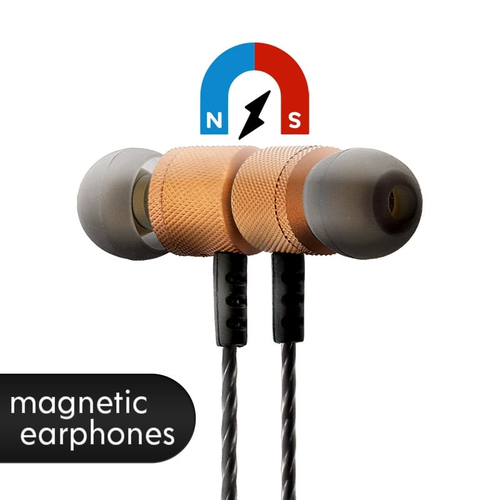Magnetic BT Headset AZ-26 Gold