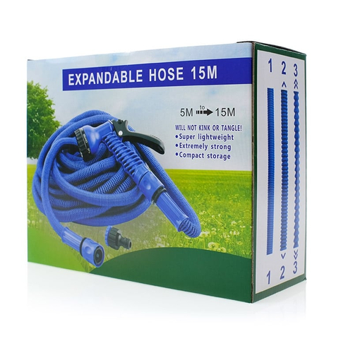 Επεκτάσιμο Λάστιχο Ποτίσματος 5-15m Blue