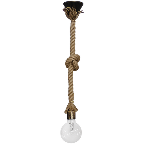 Κρεμαστό φωτιστικό E/27K ROPE 1L Φ18