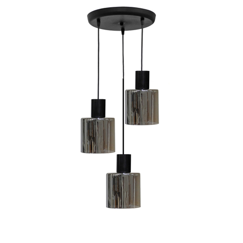 MIRROR-C- 3L PENDEL ΚΡΕΜΑΣΤΟ FUME