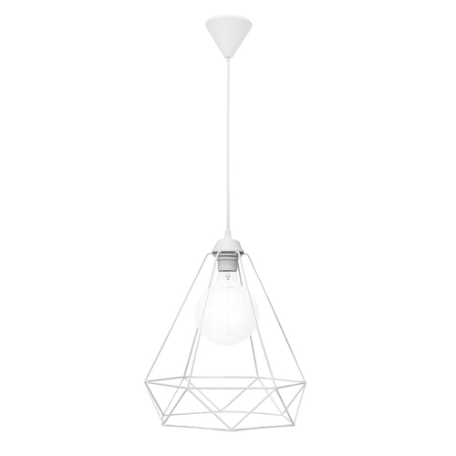 DM-01 NEW 1L WHITE METAL Μοντέρνο φωτιστικό
