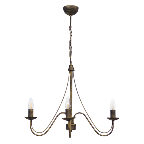 Φωτιστικό πολύφωτο S-11 3/L BRONZE