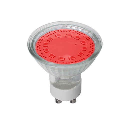 LED ΛΑΜΠΤΗΡΑΣ SMD2835 3W GU10 230V 3000K ΚΟΚΚΙΝΟ