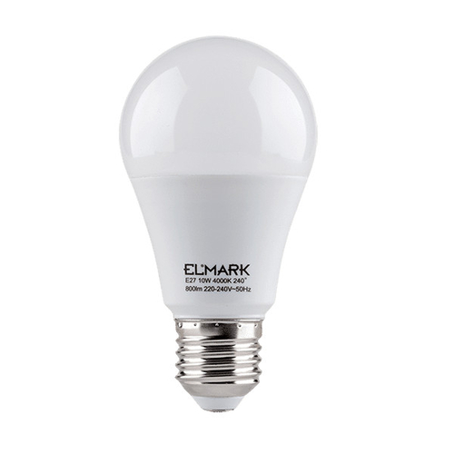 ΛΑΜΠΤΗΡΑΣ LED ΑΧΛΑΔΙ A60 SMD2835 10W E27 230V ΨΥΧΡΟ ΛΕΥΚΟ