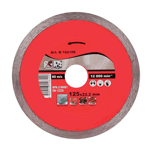 ΔΙΑΜΑΝΤΟΔΙΣΚΟΣ WET 125Х22.2mm