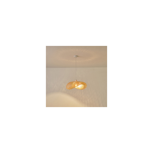 ΦΩΤΙΣΤΙΚΟ ΚΡΕΜΑΣΤΟ BAMBOO 1XE27 MAX 40W 430X430X220mm ARTE ILLUMINA LAGOON