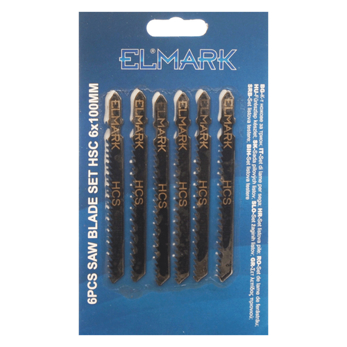 6PCS SAW BLADE SET HSC 6x100mm