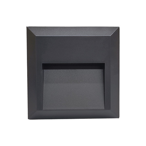 GRF52 LED ΑΠΛΙΚΑ ΕΞΩΤ. ΧΩΡΟΥ 1.5W 4000K IP65 ΣΚΟΥΡΟ ΓΚΡΙ