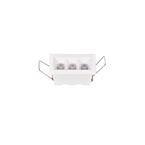 Inlight Downlight σποτ 3*3W 3CCT σε λευκή απόχρωση (X00190W)